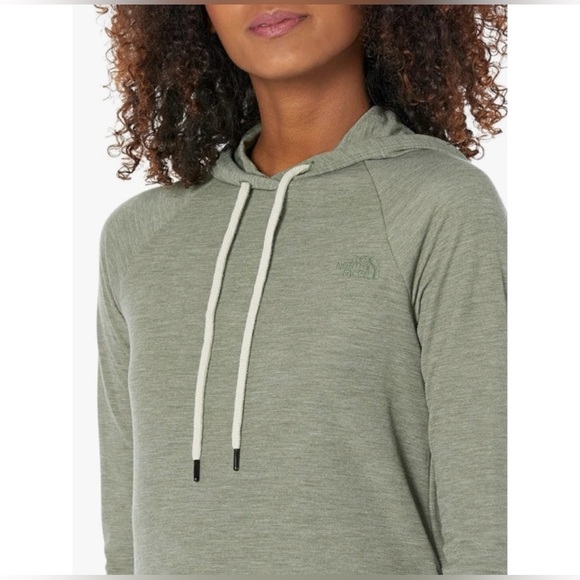THE NORTH FACE • Thyme Heather Westbrae Knit Pullover Hoodie Size Small - Picture 3 of 11